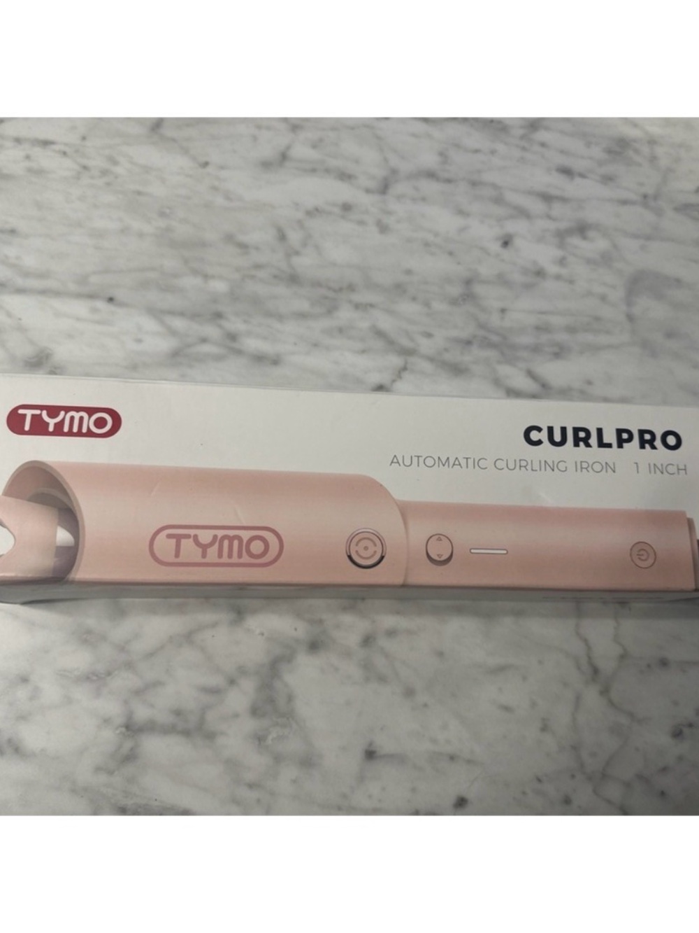 TYMO Curl Pro Automatic Rotating Curling Iron 1" Curling Wand  - Sealed